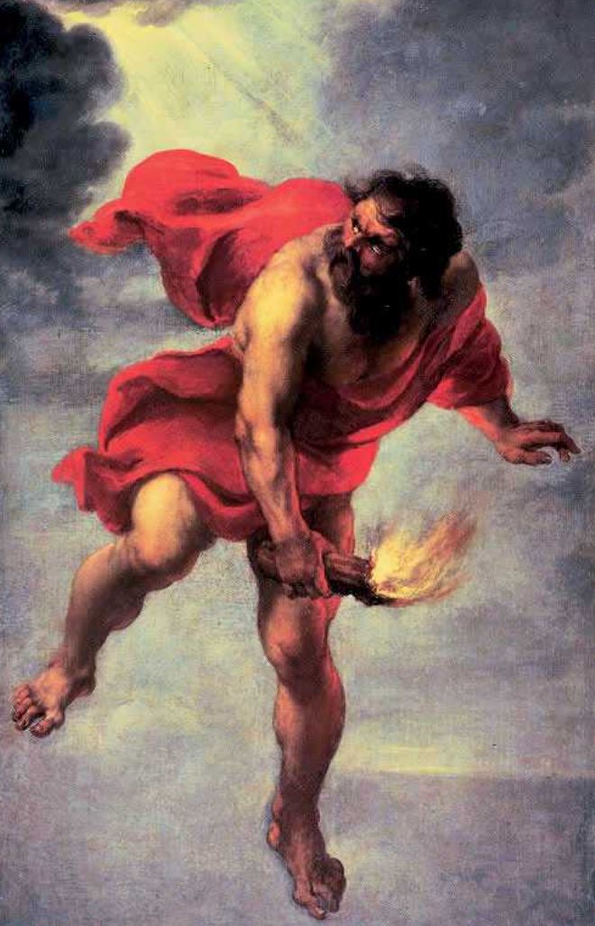 Prométhée portant le feu